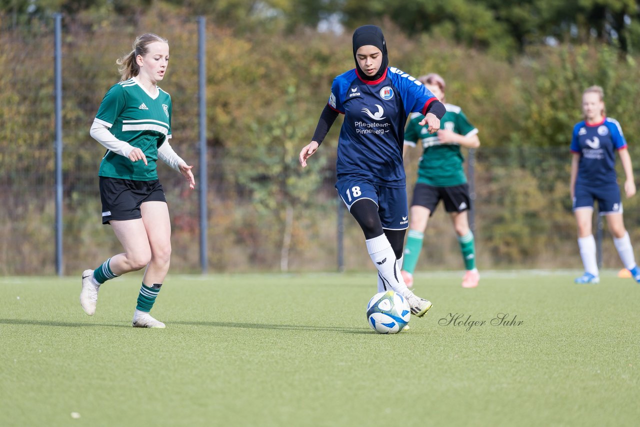 Bild 95 - wU19 Rissener SV - VfL Pinneberg : Ergebnis: 9:1